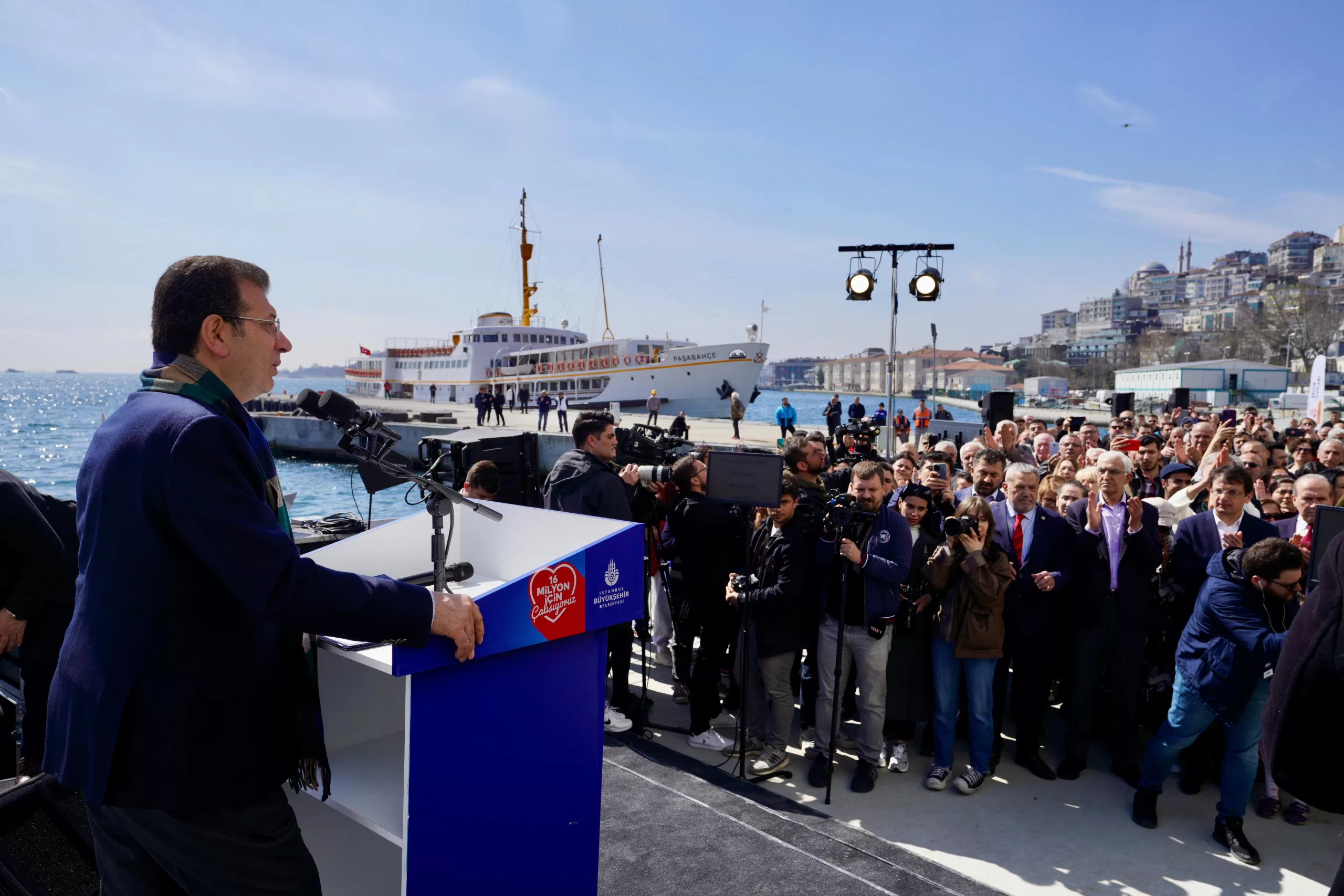 İmamoğlu: “İstanbullu biliyor ve neyin nasıl yapıldığını görüyor”