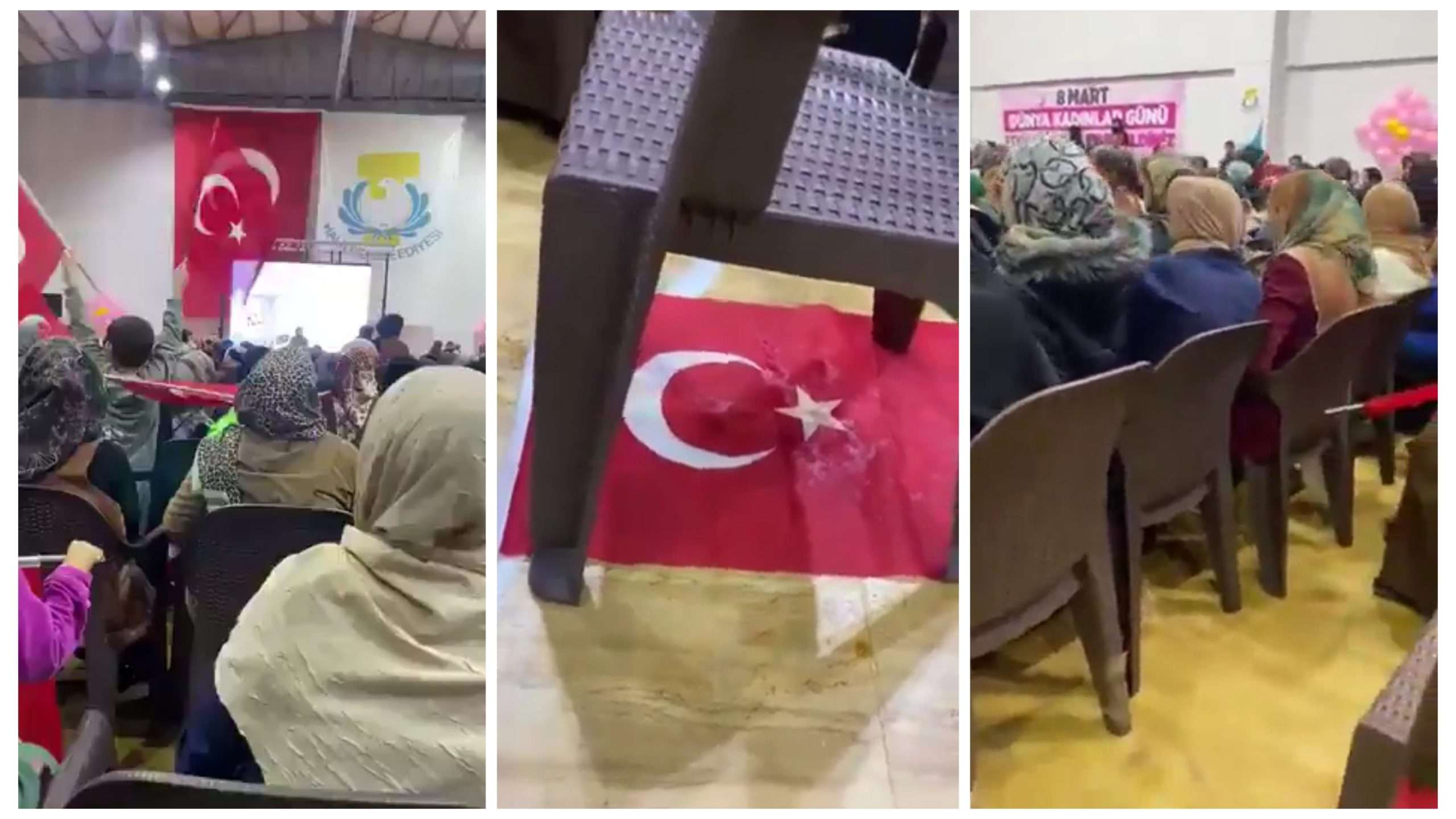 Haliliye Belediyesinden skandal 8 Mart etkinliği: Pislik bayrakla kapatıldı!