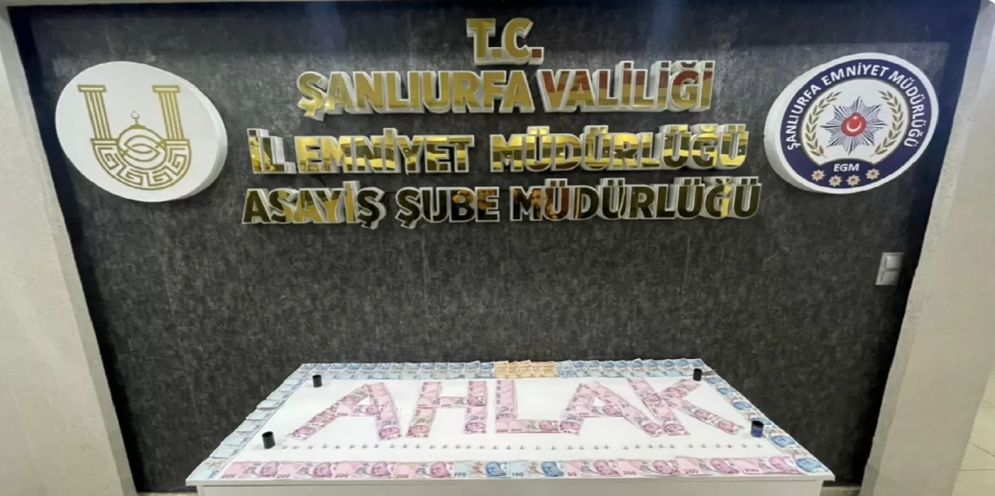 Şanlıurfa’da Asayiş Şube Müdürlüğü’nden Kumar Baskını!