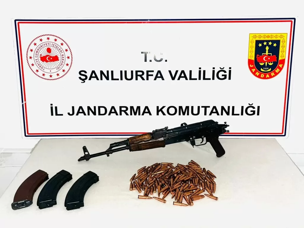 Şanlıurfa’da uyuşturucu ve silah operasyonu