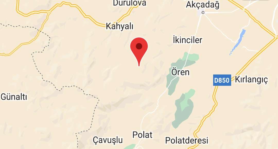 Malatya’da 3.5 büyüklüğünde deprem!