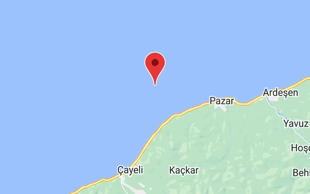 Rize’de 4.7 büyüklüğünde deprem