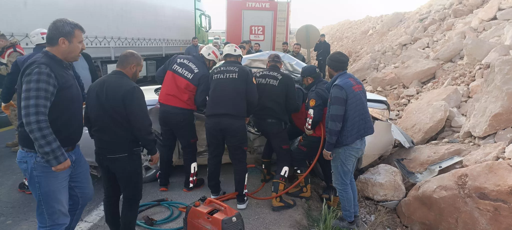 Şanlıurfa’da trafik kazası: 1 yaralı