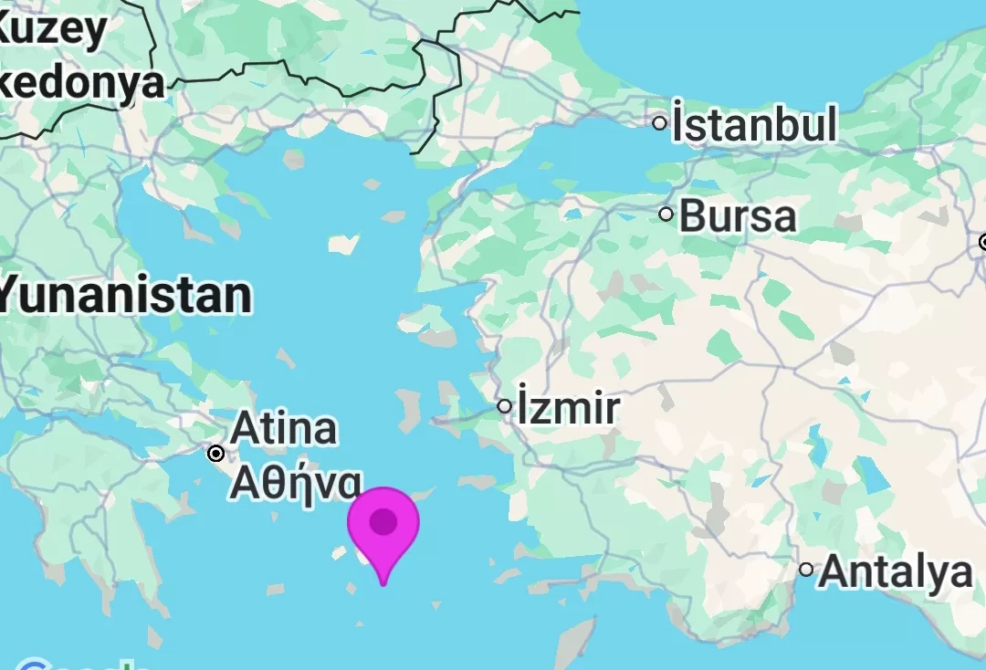 Ege Denizi’nde 5.2 büyüklüğünde deprem!