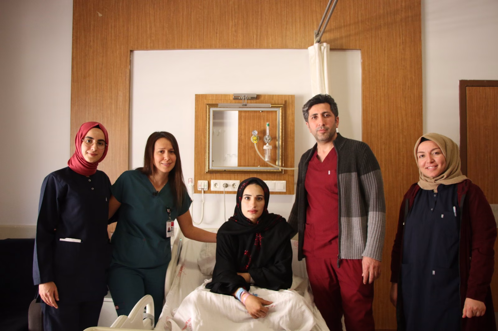 Şanlıurfa’da beşiz sevinci: İki çocuklu aileye üç kız, İki erkek bebek katıldı