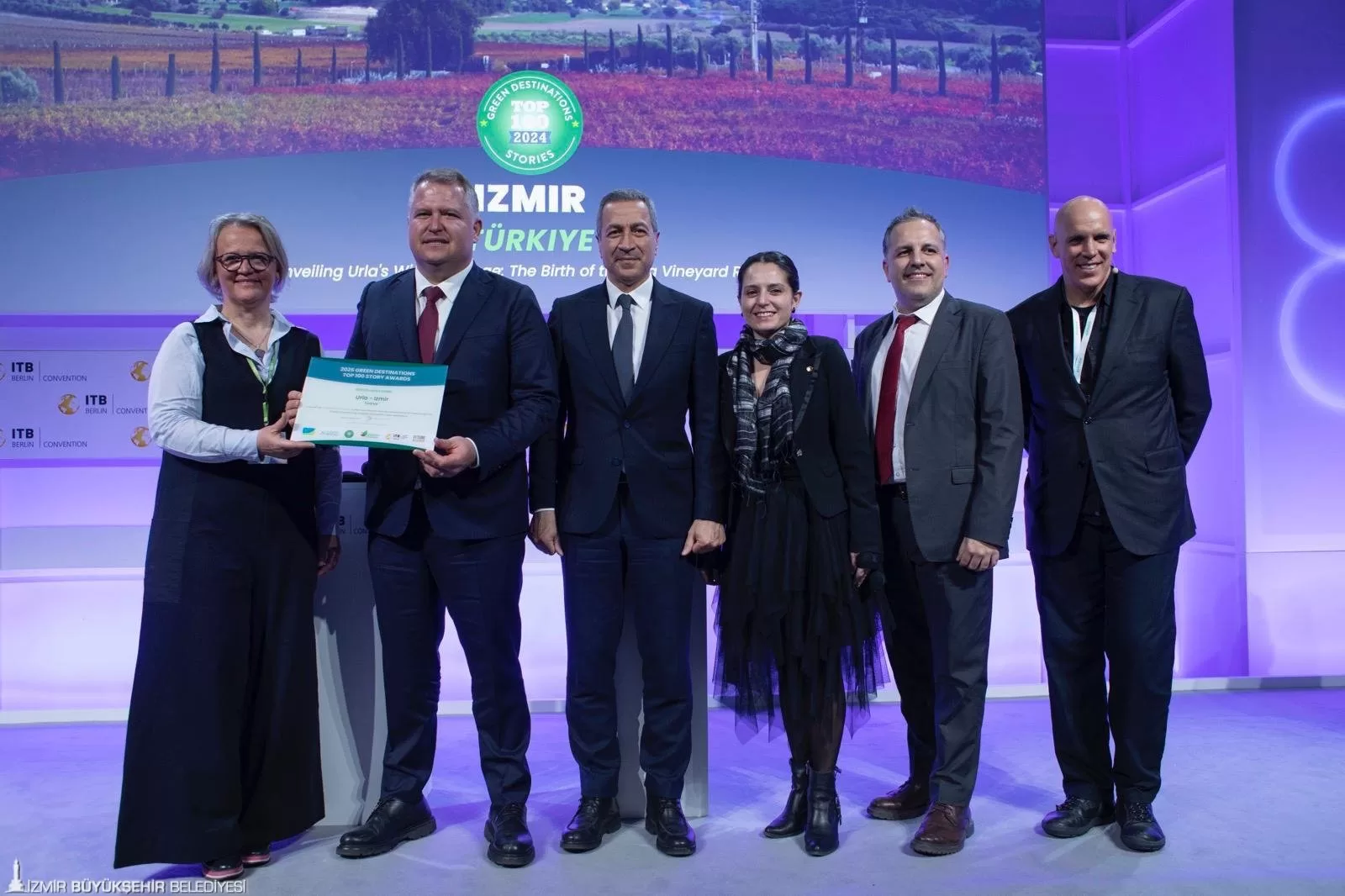 Urla Bağ Yolu Berlin’de “Halkın Seçimi” ödülüne layık görüldü