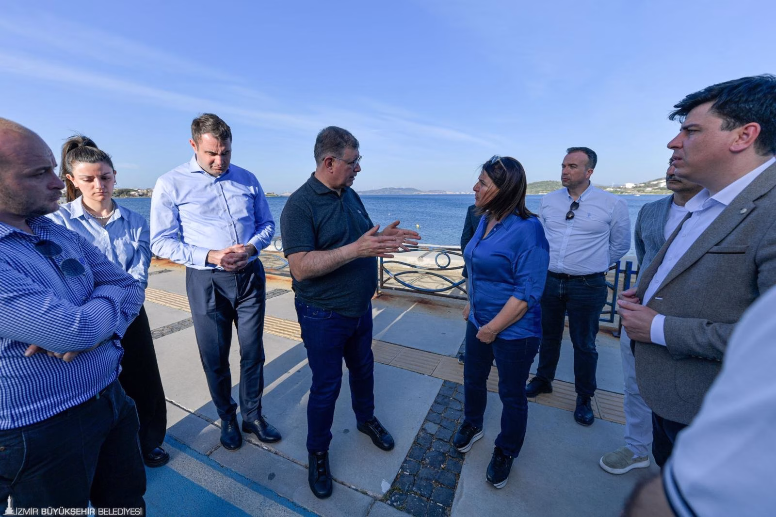 Başkan Tugay Foça’da incelemelerde bulundu