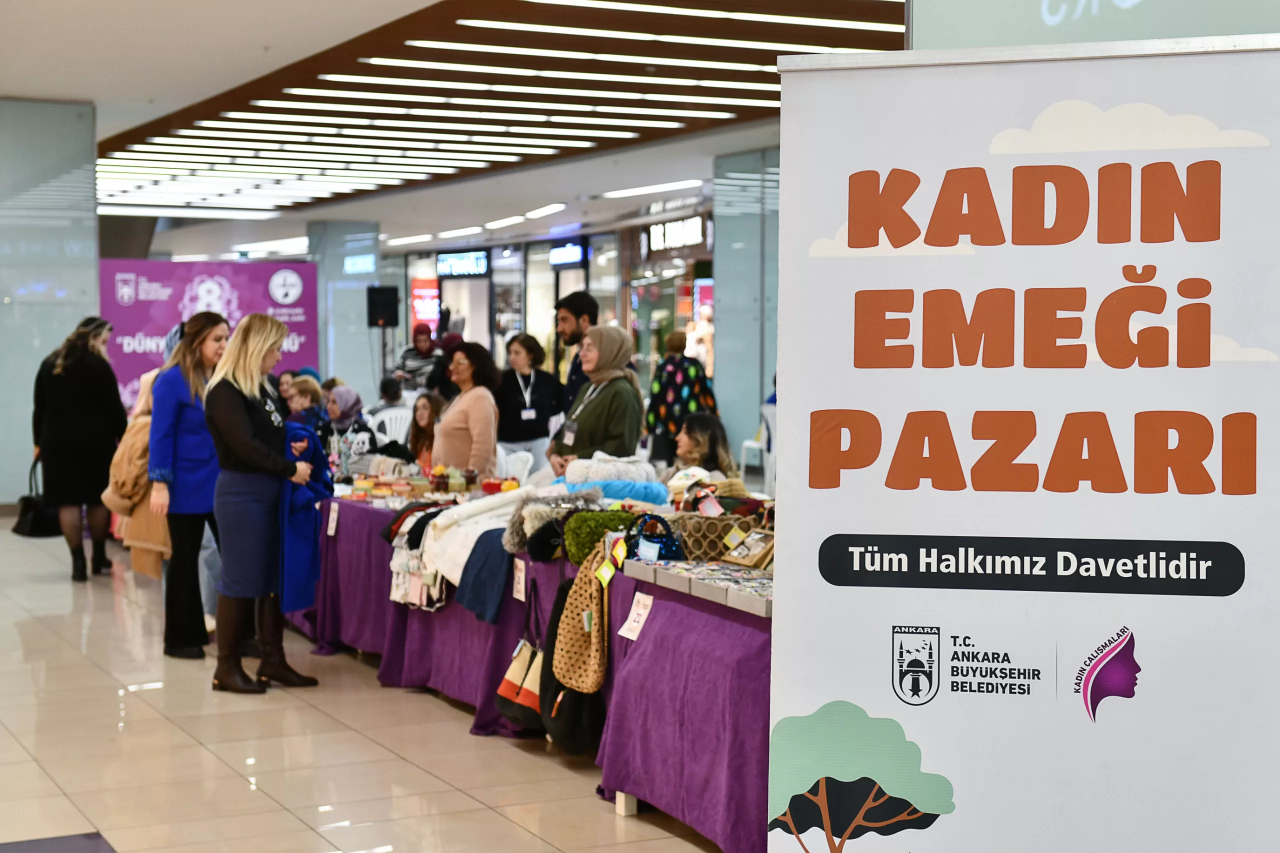 El emeği göz nuru ürünler Ankara’da sergilendi: Kadın emeği pazarları ilgi görüyor