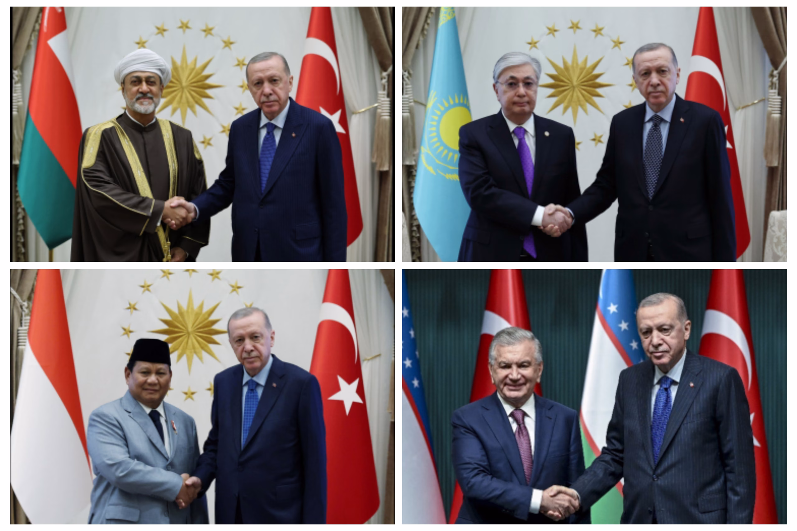 Cumhurbaşkanı Erdoğan’dan Bayramda yoğun diplomasi: Liderlerle Gazze ve İkili İlişkiler görüşüldü