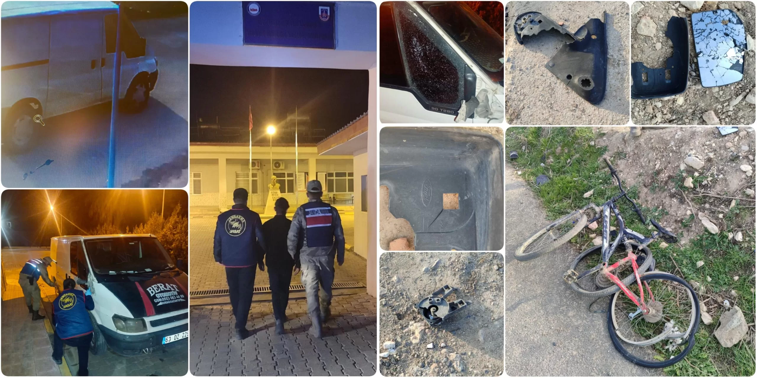 Şanlıurfa’da çocuğa çarpıp kaçan sürücü, Kamyonet parçası sayesinde yakalandı