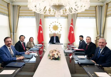 TVF Yönetim Kurulu, Cumhurbaşkanı Erdoğan’ın başkanlığında toplandı