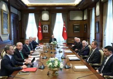 Cumhurbaşkanlığı Yüksek İstişare Kurulu, Cumhurbaşkanı Erdoğan başkanlığında toplandı