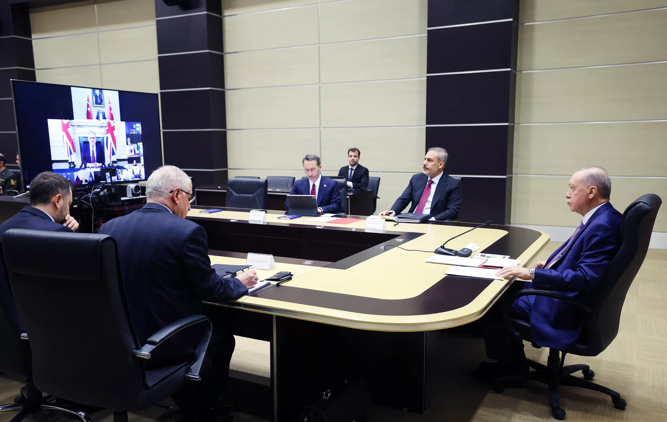 Cumhurbaşkanı Erdoğan, Çevrim İçi Liderler Toplantısı‘na katıldı