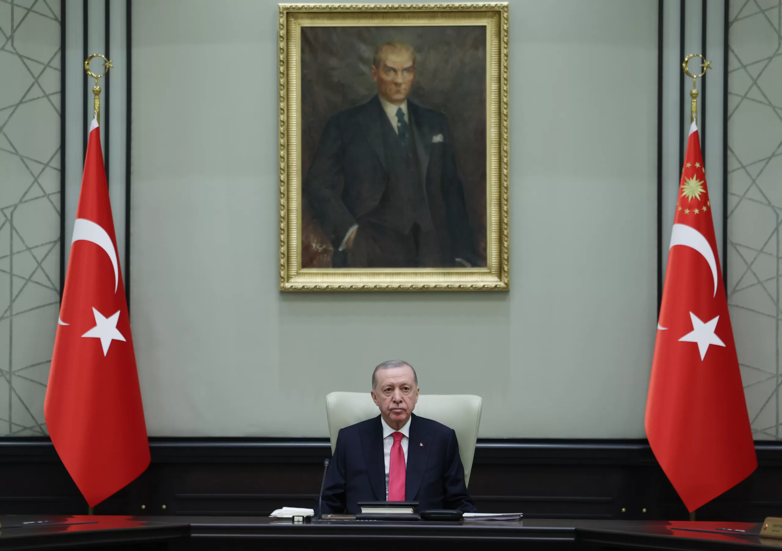 Cumhurbaşkanlığı Kabinesi, Cumhurbaşkanı Erdoğan başkanlığında toplandı