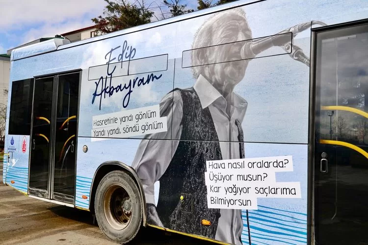 İETT’den usta sanatçı Edip Akbayram’a duygusal vefa