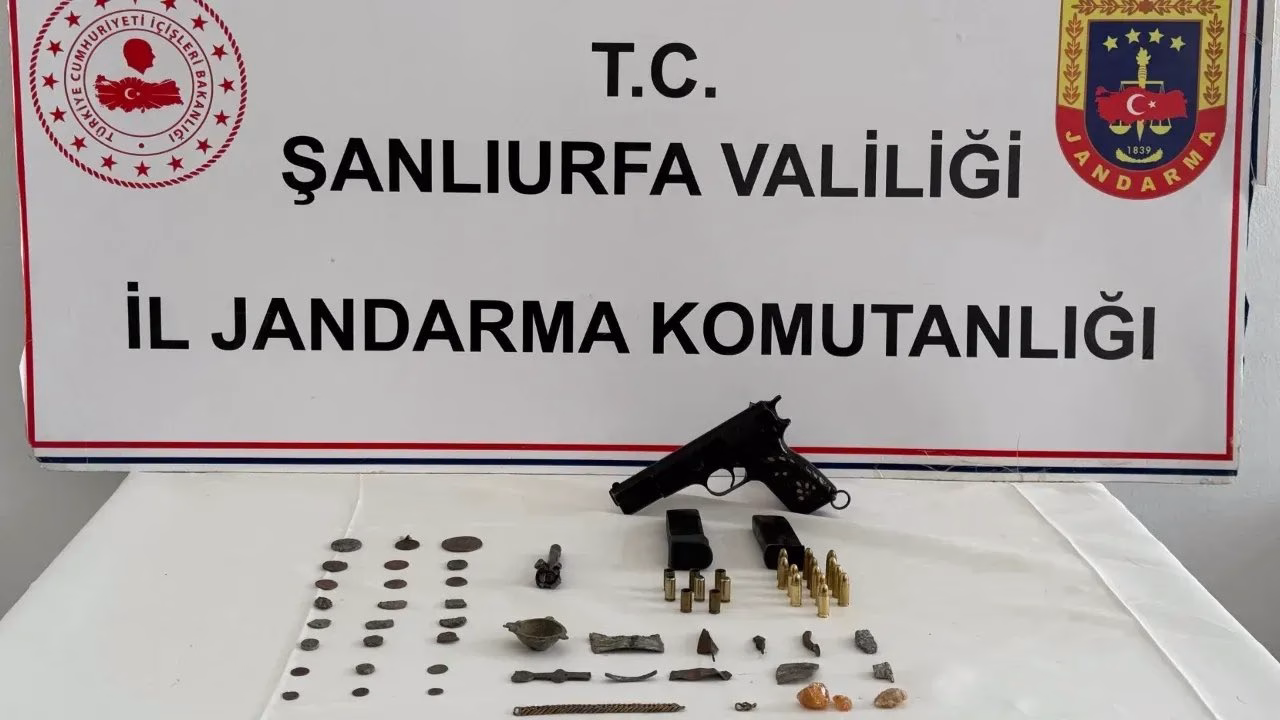 Şanlıurfa’da tarihi eser operasyonu: 2 gözaltı