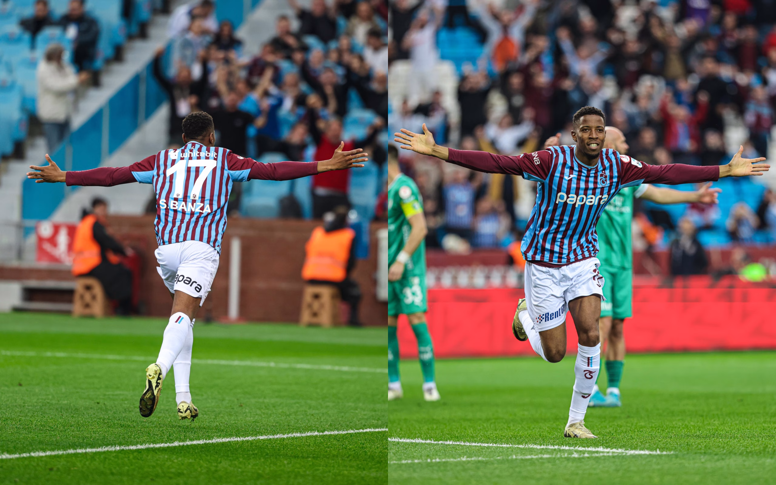 Trabzonspor, Türkiye Kupası’nda yarı finale yükseldi: 5 gol, 3 kırmızı kartlı maçta zafer!