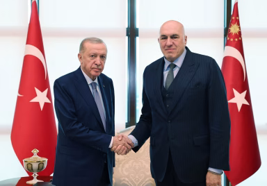 Cumhurbaşkanı Erdoğan, İtalya Savunma Bakanı Crosetto’yu kabul etti