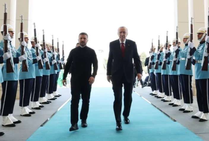 Erdoğan ve Zelenskiy Bir Araya Geldi