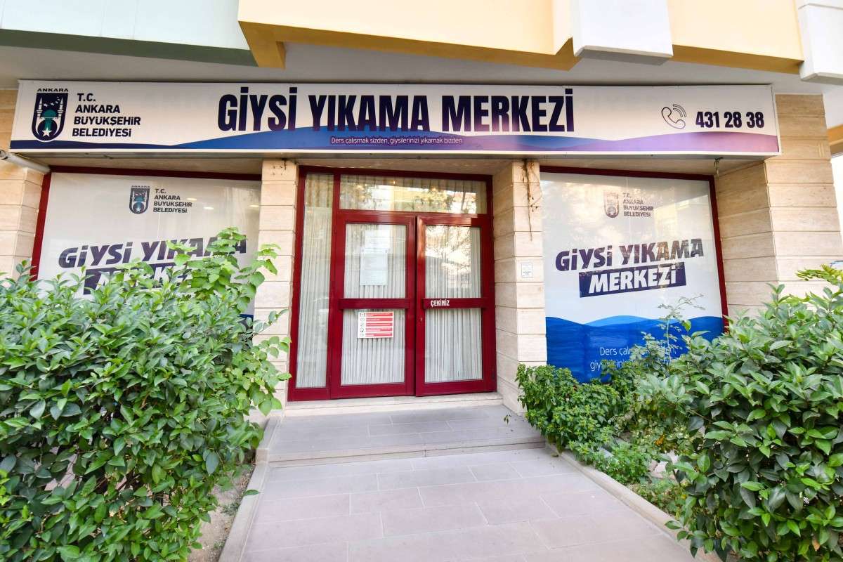 ABB’den öğrencilere ücretsiz giysi yıkama hizmeti