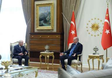 Cumhurbaşkanı Erdoğan, MHP Genel Başkanı Bahçeli ile telefonda görüştü