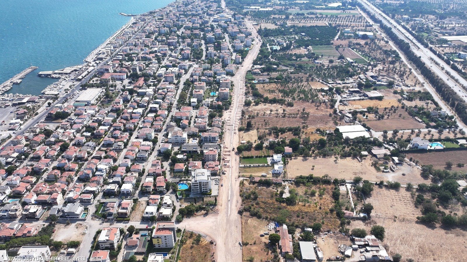 İzmir Güzelbahçe’de trafiği rahatlatacak dev yatırımda sona gelindi