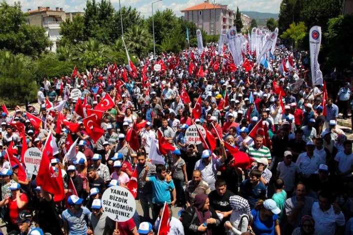 Cumhurbaşkanı kararıyla maden işçilerinin grevi 60 gün ertelendi