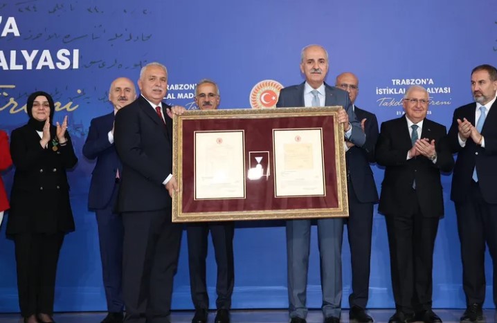 Trabzon, 101 yıl sonra istiklal madalyasına kavuştu