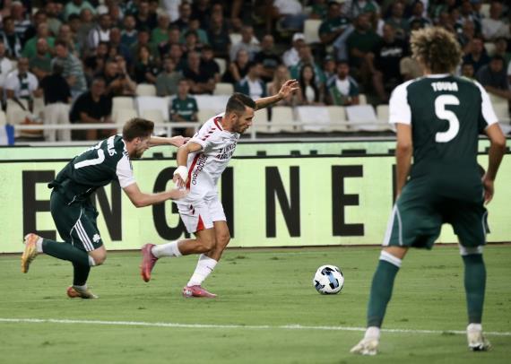 Samsunspor, Yunanistan ekibi Panathinaikos’a 2-1 mağlup oldu