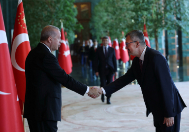 Cumhurbaşkanı Erdoğan, 30 Ağustos Zafer Bayramı tebriklerini kabul etti