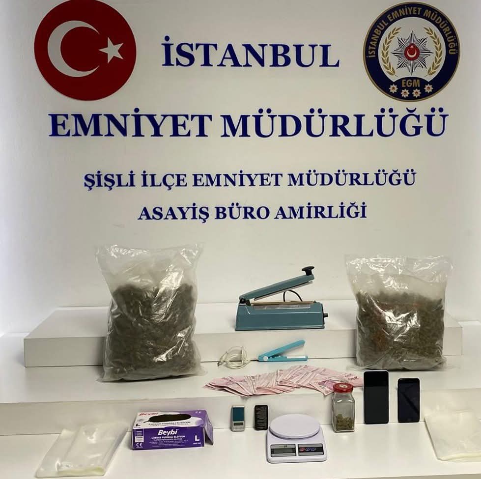 İstanbul’da uyuşturucu operasyonu: Kilo kilo uyuşturucu ele geçirildi, 1 kişi tutuklandı