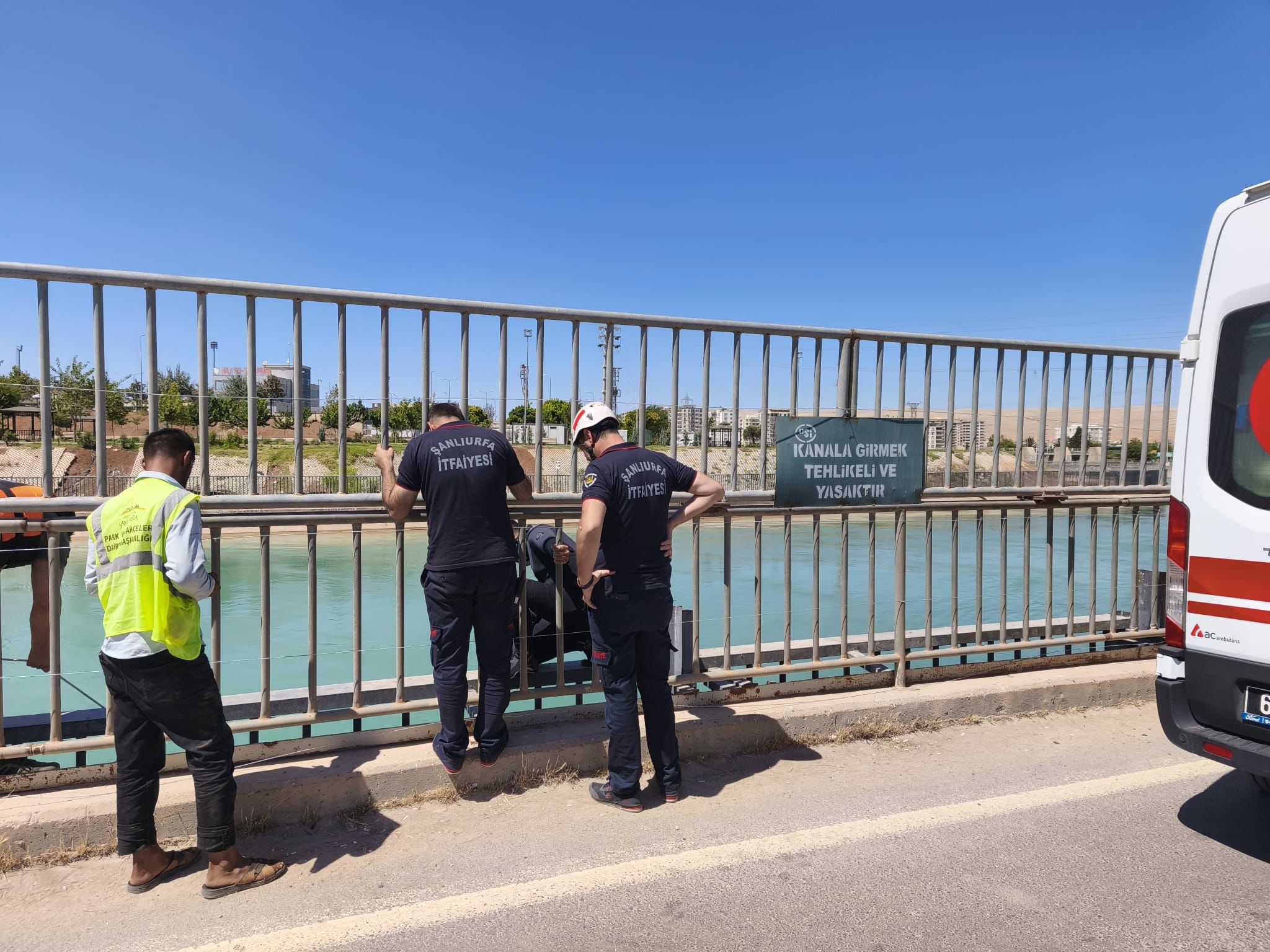 Şanlıurfa’da sulama kanalında erkek cesedi bulundu