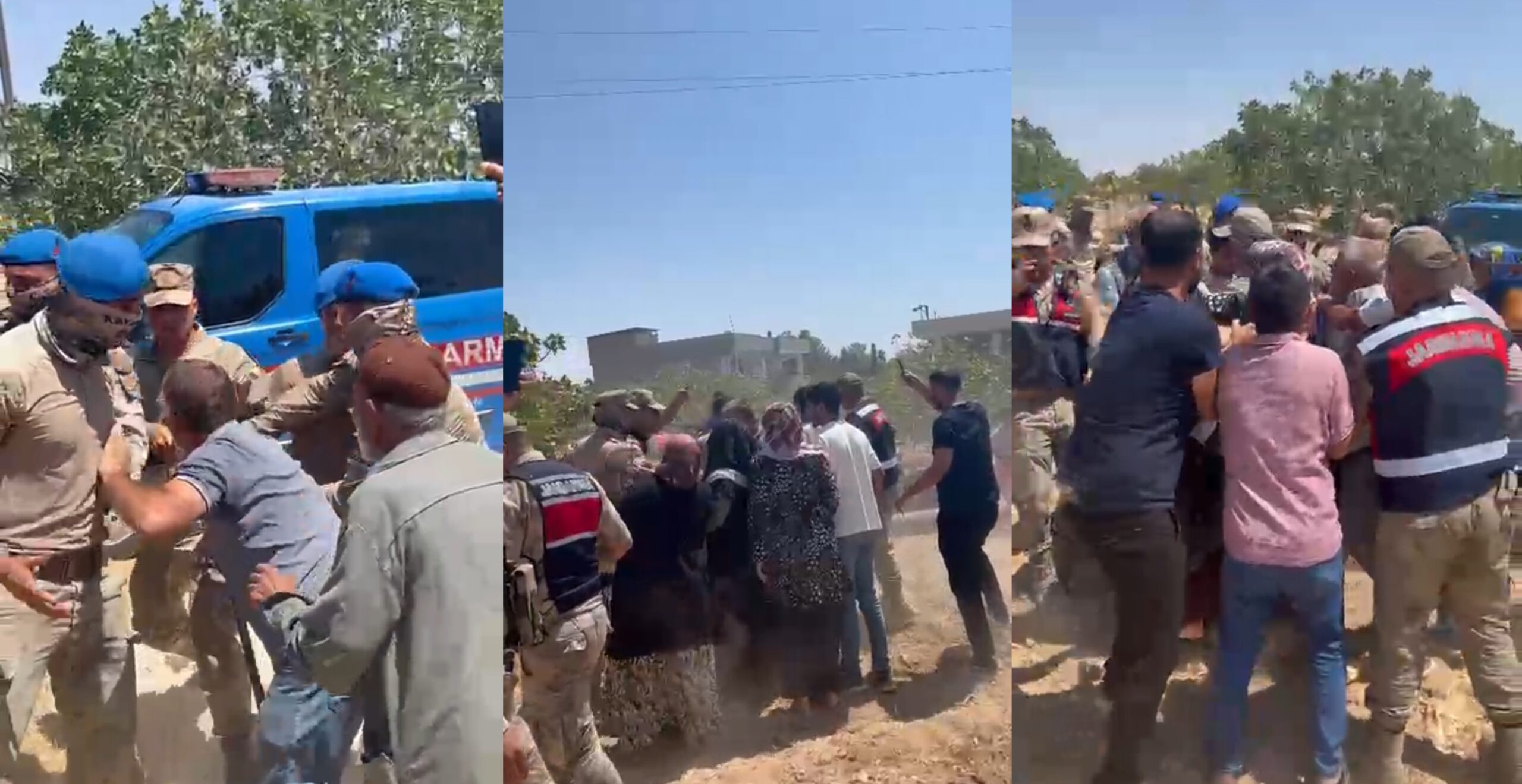 Birecik’te kanalizasyon krizi: TOKİ atıkları gölete akıyor, Halk sokağa indi