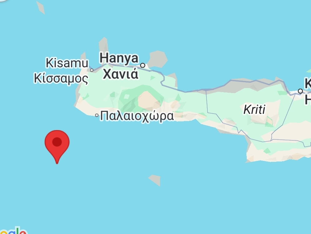 Akdeniz’de korkutan deprem: Girit Adası açıklarında 4.5 büyüklüğünde sarsıntı