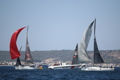 Cumhurbaşkanlığı 6. Uluslararası yat yarışları Çanakkale etabı sona erdi