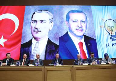 AK Parti MYK, Cumhurbaşkanı Erdoğan başkanlığında toplandı