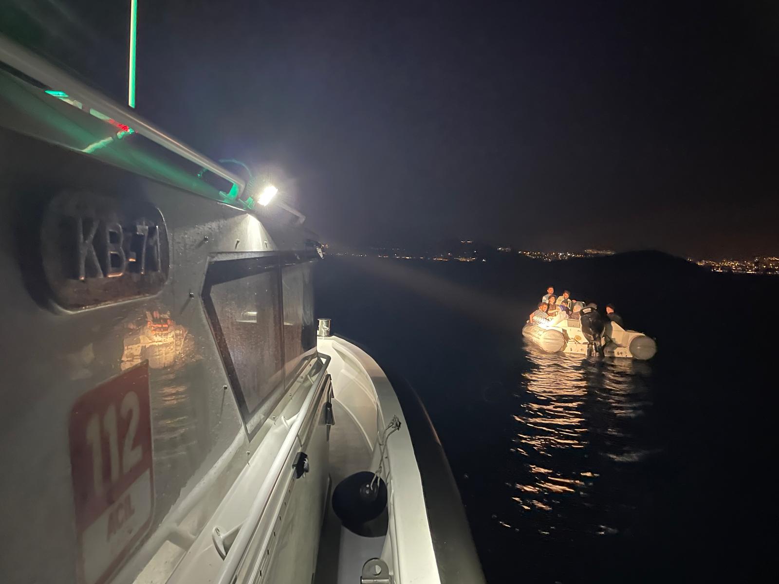 Bodrum’da nefes kesen operasyon: Denizde göçmenler, Karada kaçakçılar yakalandı