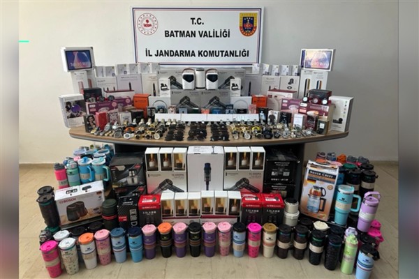 Batman’da milyonluk kaçakçılık operasyonu: 3 milyon TL değerinde ürün ele geçirildi