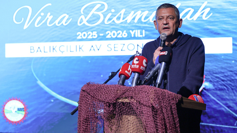 Özgür Özel Sinop’tan seslendi: “Balıkçılığın tek bir bakanlığı, Ankara’da bir sahibi olmalıdır”