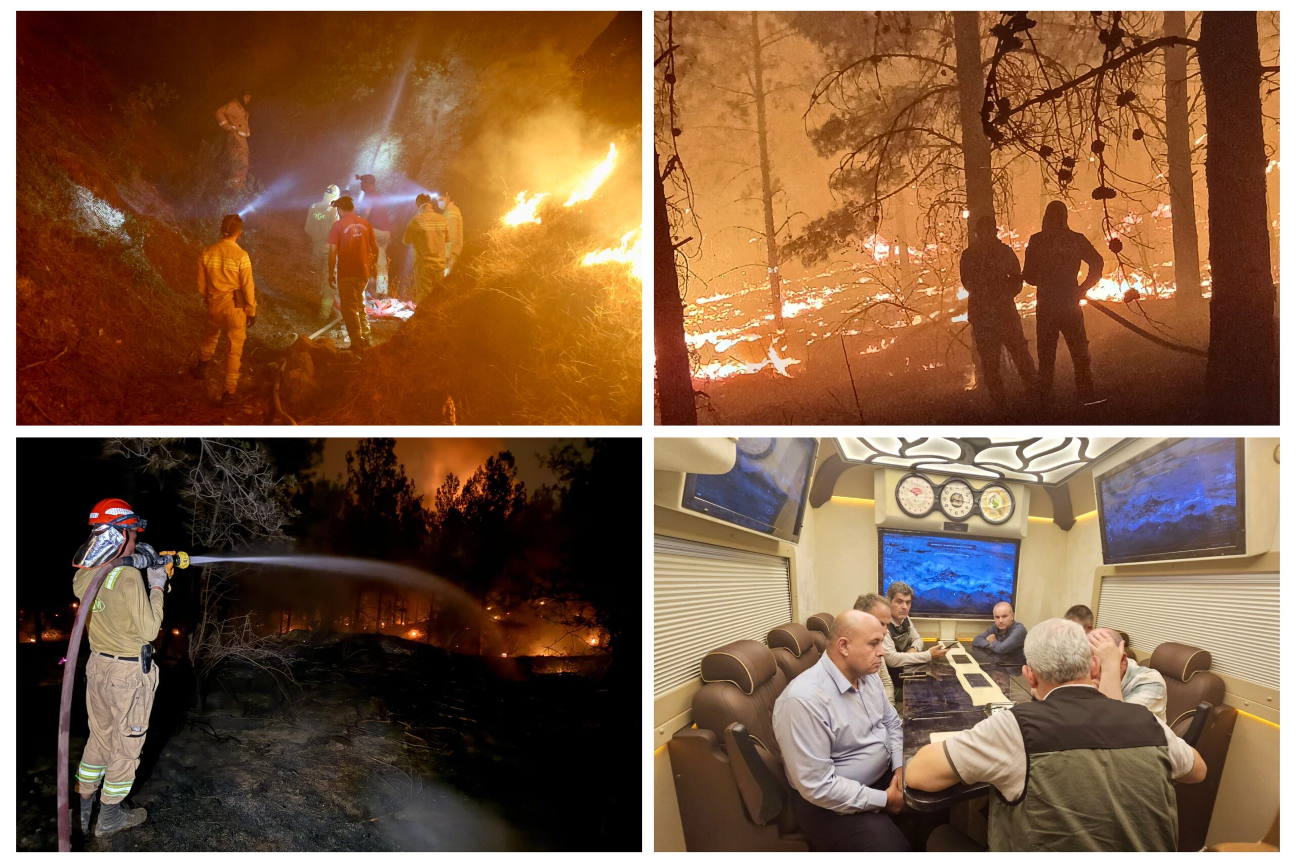 Aydın ve Karabük’te orman yangınlarına müdahale sürüyor