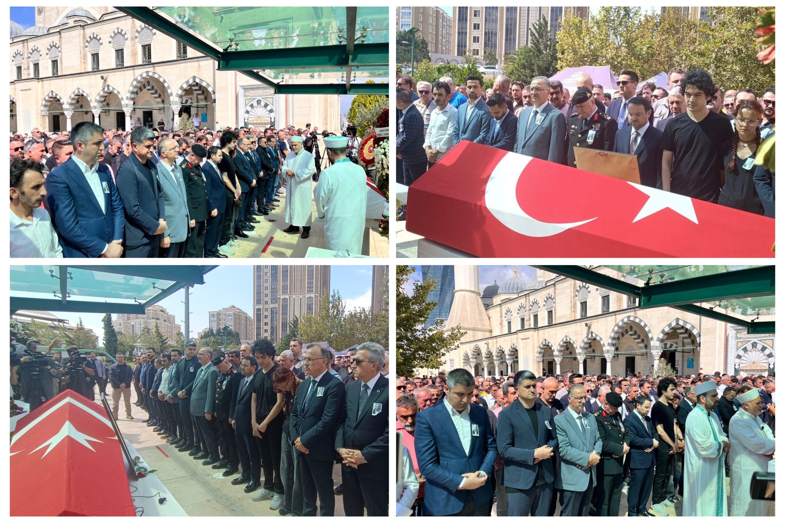 Uğradığı bıçaklı saldırıda hayatını kaybeden Savcı Ercan Kayhan son yolculuğuna uğurlandı