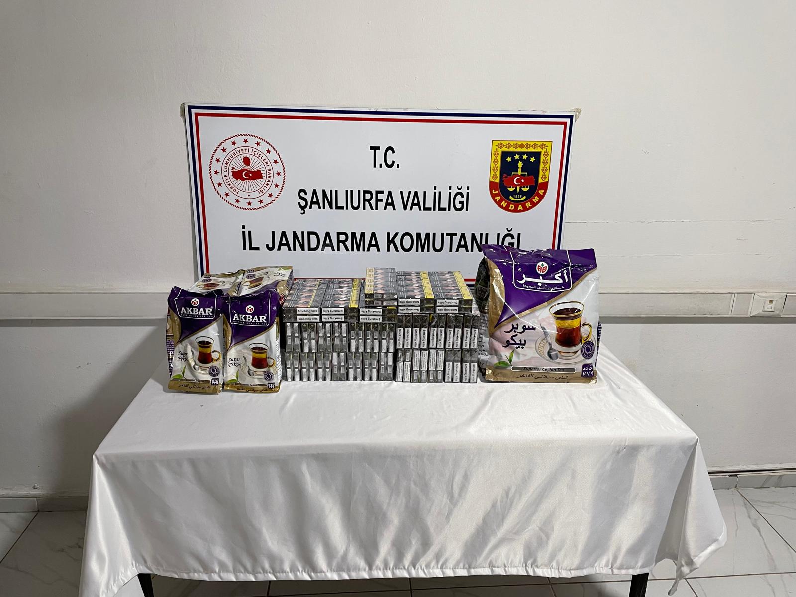Şanlıurfa’da kaçak sigara operasyonu