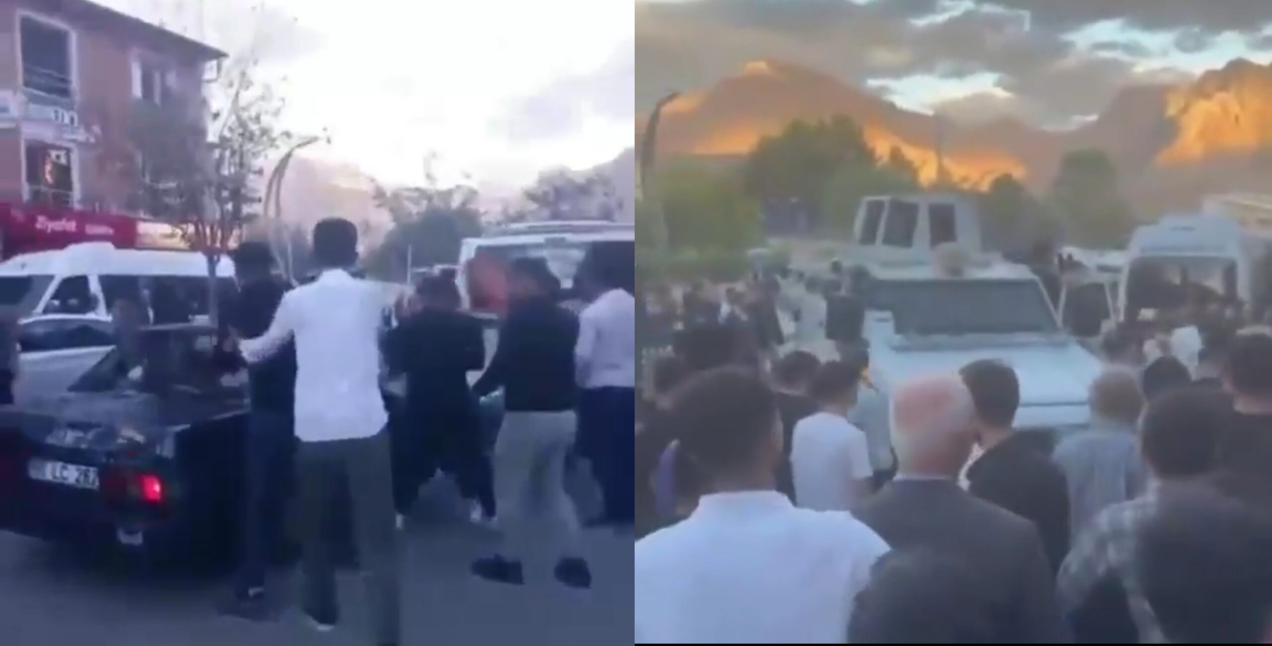 Hakkari’de ‘Laf Atma’ iddiası kent merkezini karıştırdı: Polis gazla müdahale etti