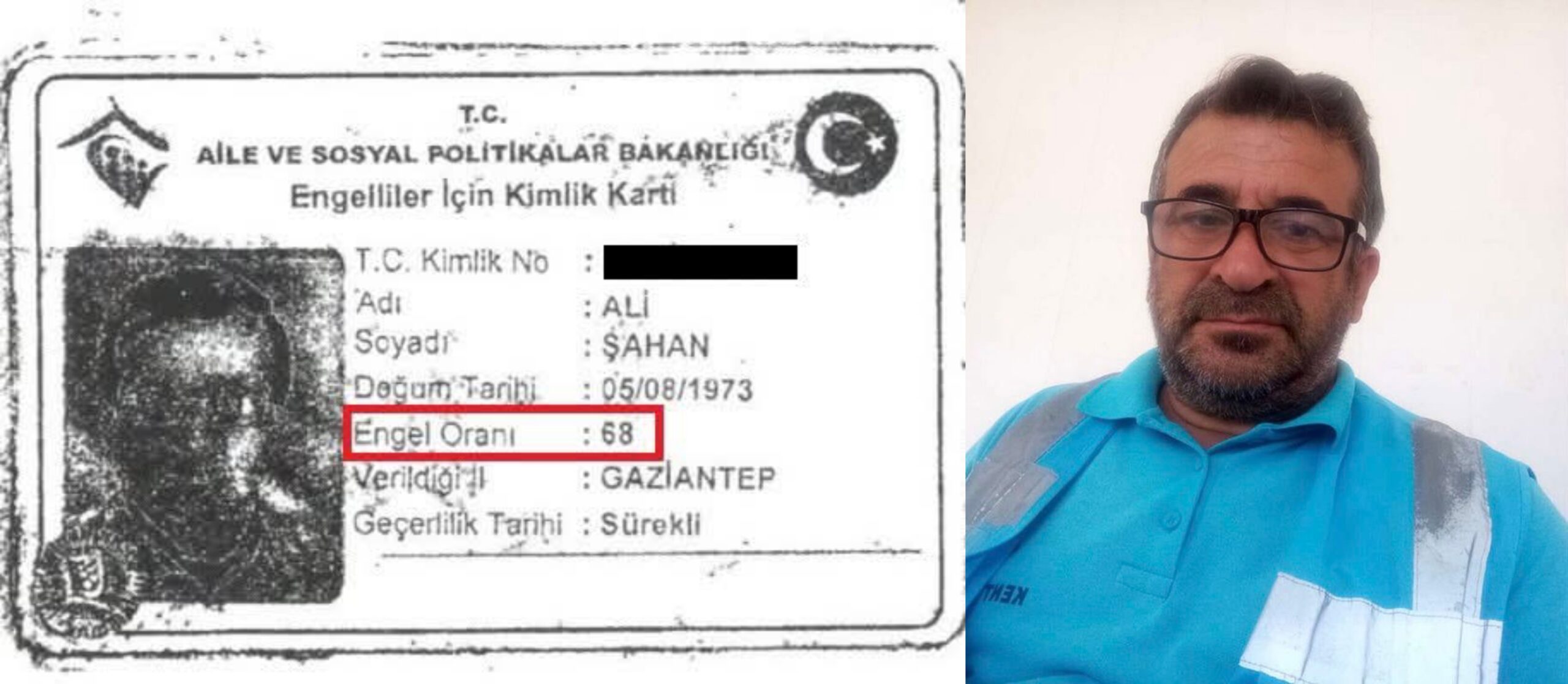 Gaziantep’te görme engelli işçinin otoyolda feci ölümü ve ailesinin feryadı: “İstifa etsin diye ölüme gönderdiler”