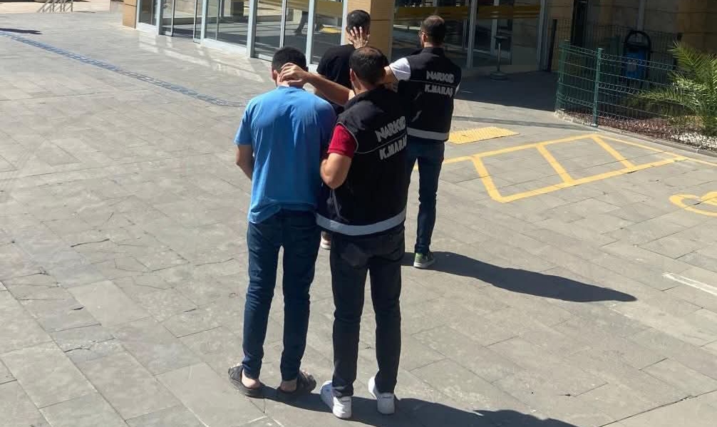 Kahramanmaraş’ta narkotik operasyonu: 2 zehir taciri tutuklandı
