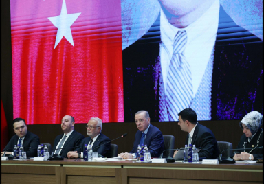 AK Parti MKYK Toplantısı, Cumhurbaşkanı Erdoğan başkanlığında toplandı