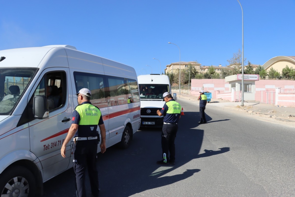 Şanlıurfa’da okul servislerine sıkı denetim
