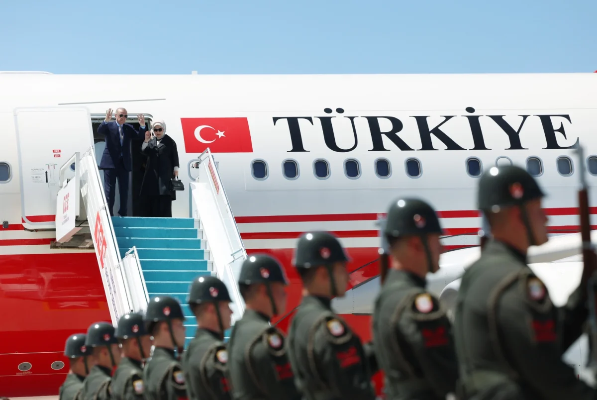 Cumhurbaşkanı Erdoğan, Türk Devletleri Teşkilatı 12. zirvesi için Azerbaycan’da