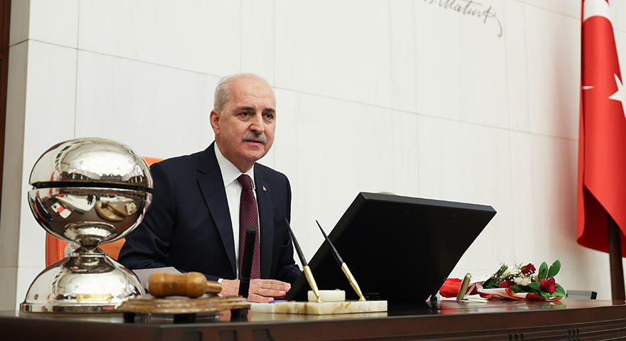 TBMM Başkanı Kurtulmuş’tan “Meşruiyet” mesajı: “Tek kaynak milletin iradesidir”