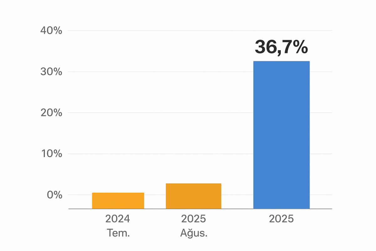 Ciro Endeksi Ağustos’ta yıllık yüzde 36,7 arttı, İnşaat sektörü zirvede